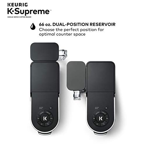 Keurig K-Supreme Coffee Maker, Single Serve K-Cup Pod Coffee Brewer, With Multistream Technology, 66 Oz Dual-Position Reservoir, And Customizable Settings, Black (Renewed) #TOP5
