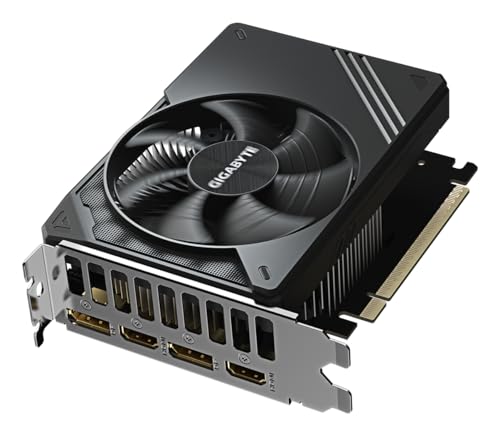 GIGABYTE GeForce RTX 5050 D6 8G Scheda Grafica - 8GB GDDR6, 128bit, PCI-E 5.0, 2572MHz Frequenza core, 2 x DP, 2 x HDMI, NVIDIA DLSS 4, GV-N5050D6-8GD - Scheda video - Immagine 3