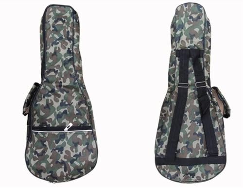 Image of Ukulele Case with 5MM Sponge Padding Adjustable Shoulder Strap 21 Inch (21, Army)