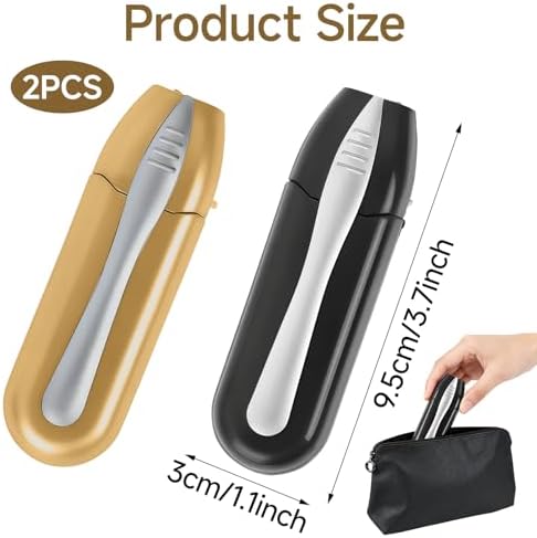 2 PCS Eyeglasses Lens Cleaners, Portable Spectacle Cleaning Kit - 1