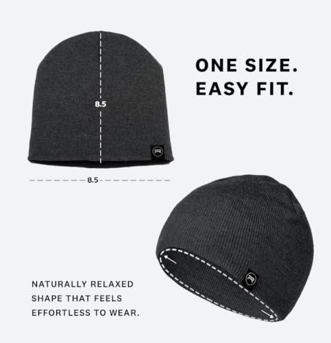 Image of Revony Evony Beanie Cap - Soft Knit Beanie Hat - Warm and Durable
