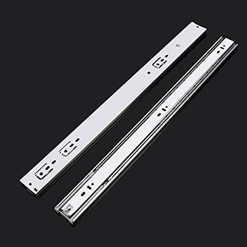 6 Pair 22 Inch Full Extension Ball Bearing Soft Close Slides 80 LB