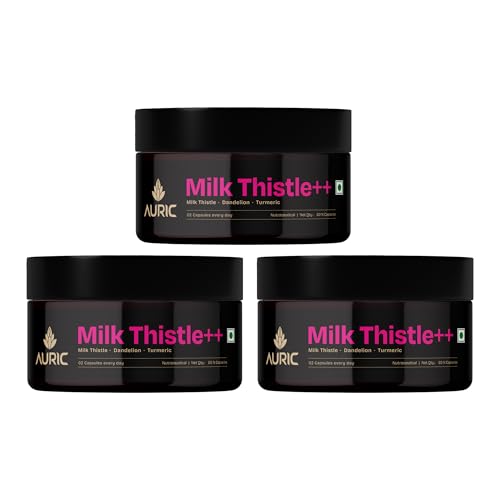 Milk Thistle ++ 180 Capsules | Elite Formula | Daily Wellness Support | Veg Capsules | Gluten-Free | Additive-Free | Plant-Based| 500 mg actives per serve