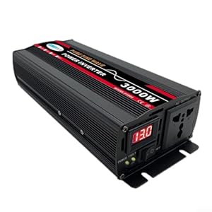 SPORTARC 3000W Pure Sine Wave Power Inverter for Solar Panel, Home(24V转220V)