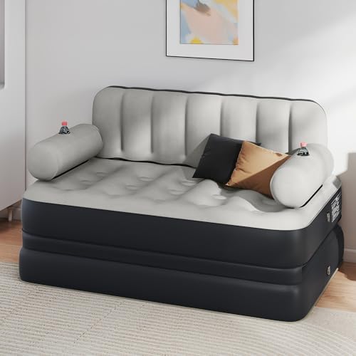 YITAHOME Queen Inflatable Sofa Bed with Headboard & Pump