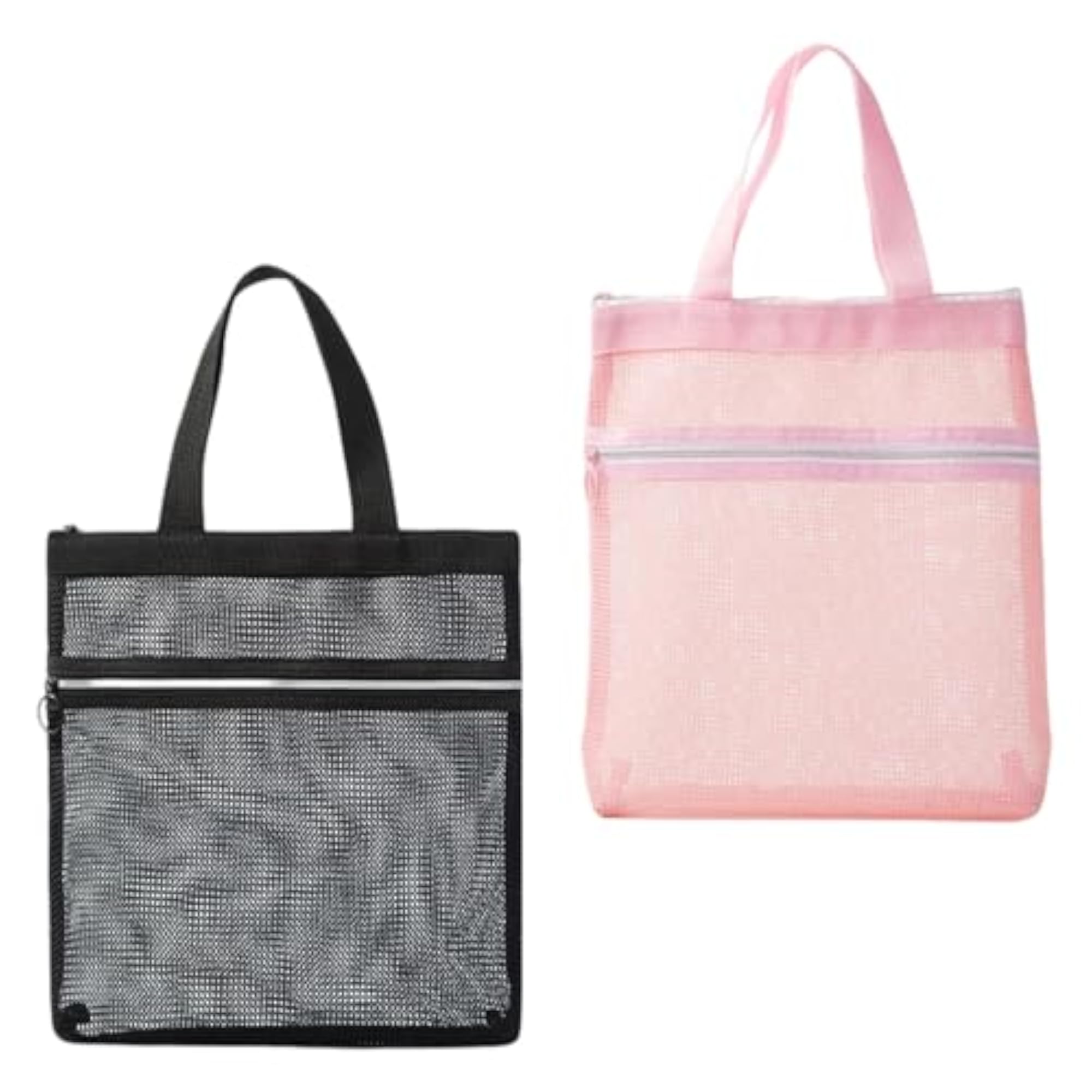 Mesh Shower Tote Portable Bath Organizer, Black
