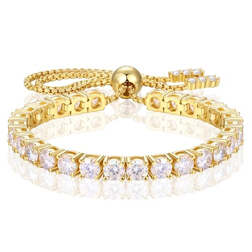 TUHE Moissanite Tennis Bracelet