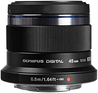 Olympus M.Zuiko Digital ED 45mm f/1.8 Lens Black