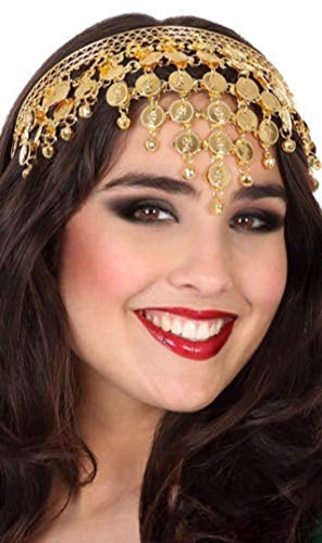 ATOSA diadème arabe dorée