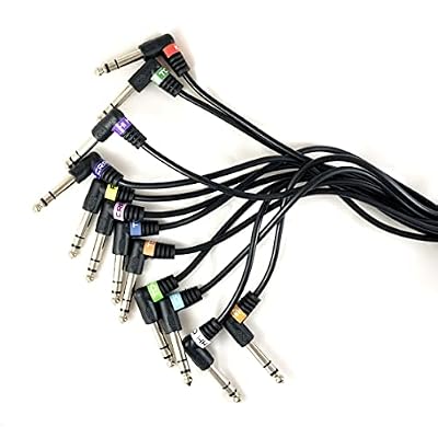 12 Cable Snake Harness Kit Replacement for ddrum DDTi Drum Trigger Interface