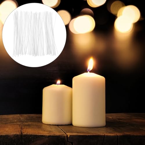 Mechas de algodón preenceradas para velas 100 piezas miniatura 4