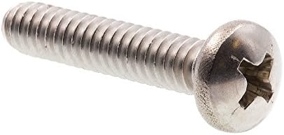 Viti Testa Tonda 8-32 X 1-1/2 Pollici Acciaio Inox Phillips - Confezione 100 Pezzi - Foto 2