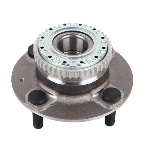 Autoround 512195 Rear Wheel Bearing and Hub Assembly Fit for Hyundai Elantra 2001-2006, Kia Spectra 2005-2009, Spectra5 2005-2009, 4Lugs w/4-Wheel ABS