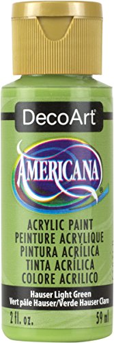 Bulk Buy: Deco Art Americana pintura acrílica 2 onzas Hauser Luz Verde da-131 (6-Pack)