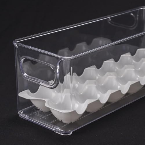 Organizador Porta Ovos 10X30 cm Plasútil