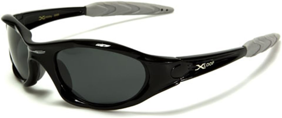 Polarized Xloop Sport Cycling Fishing Golf Wrap Around Running Sunglasses with Monogram Microfiber Pouch