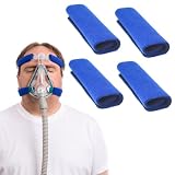CUEMOON 4 comodi cuscinetti per il viso CPAP con cinghia CPAP, cuscinetti universali per il viso CPAP