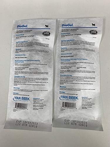 DiaGel 1ml Sm Dogs by Van BeekDiaGel (2 Pack)