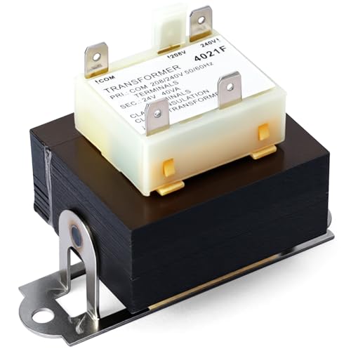 GLOXTED HT01CN241 Transformer 208/240V to 24V 40VA Compatible with Carrier Payne SmartComfort Replacement for ICP Heil for Tempstar for Comfortmaker for Arcoaire HVAC Replace 1172028 BE28316007