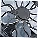 BAZEITFLOW Ventilador Solar Energético Negro con Pinza de Energía Ventilador Ecológico para Oficina Dormitorio y Hogar Imagen de BAZEITFLOW Ventilador Solar Energético Negro con Pinza de Energía Ventilador Ecológico para Oficina Dormitorio y Hogar