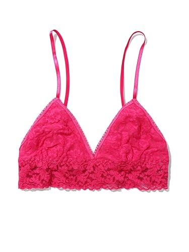 Image of hanky panky Signature Lace Padded Bralette, XS, Sweet Tart Pink
