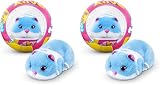 Pets Alive Hamstermania (Azul) por ZURU Hamster, Juguete de Bola de hámster para niñas y niños (Paquete de 2)