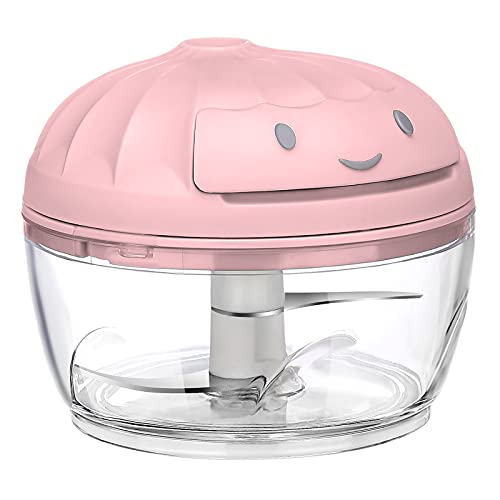 Effortless Food Preparation with Mini Manual Garlic Chopper