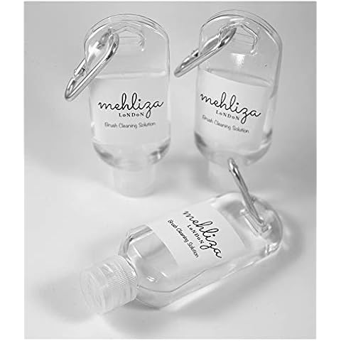 MAKEUP BRUSH CLEANER SOLUTION ANTIBACTERIAL ANTIVIRUS CLEANSER BY MEHLIZA LONDON Cover