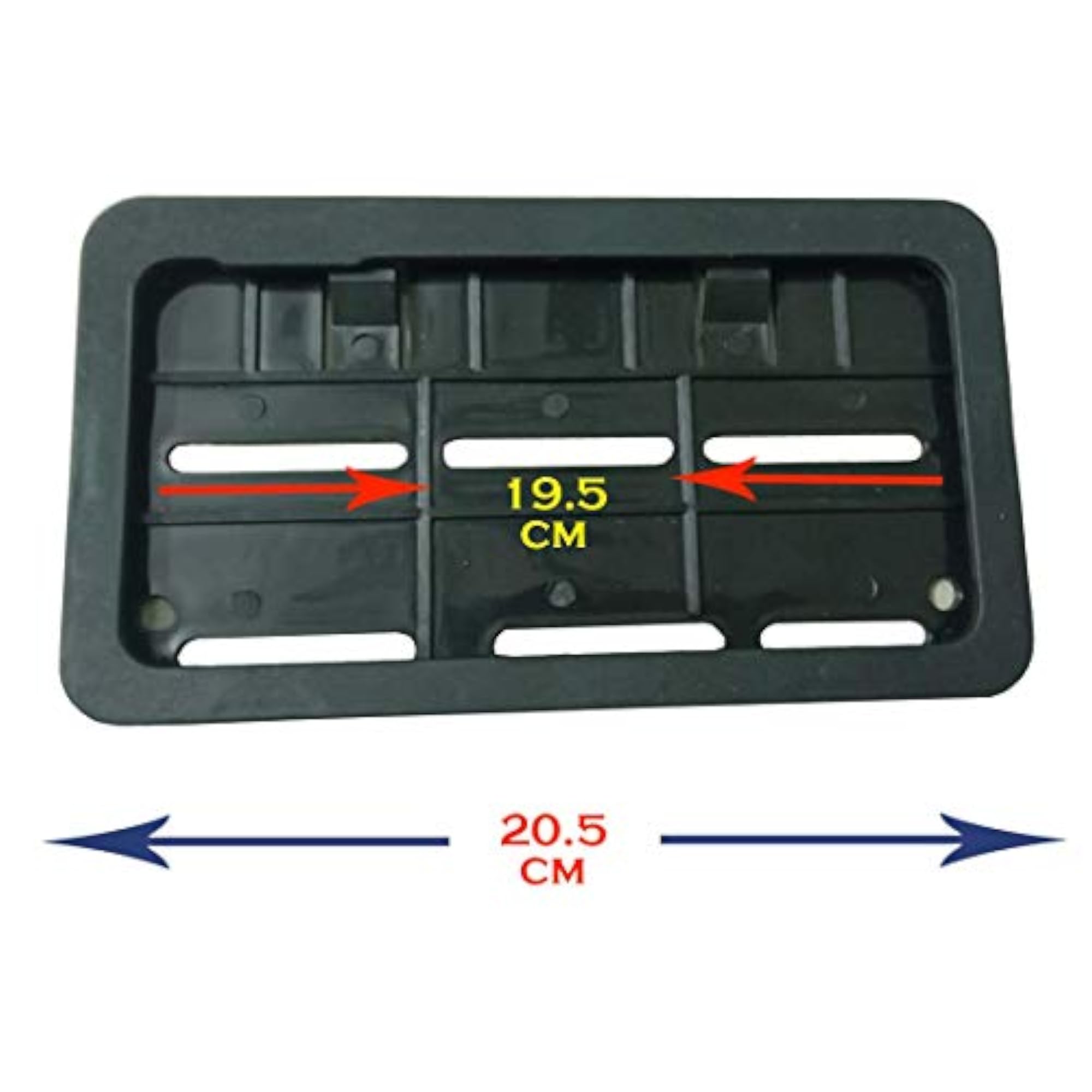 Bike Number Plate Frame & Cover for HSRP/IND Plates