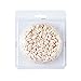 Pandahall 120-150pcs/box White Natural Spiral Shell Beads Sea Shells Beach Seashells Cowrie Shells Charms and Beads with Hole for DIY Craft Jewelry Making Accessories