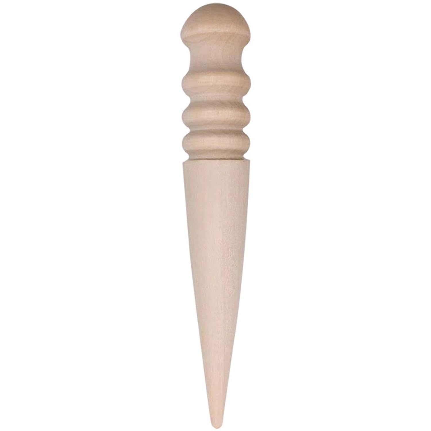 Muiltvoe Dibber Garden Tool - Made of Natural Wood | Beech Wood Handheld Seedling Dibber Tool | Easy Transplanting Sowing Seeds Seedlings Bulbs | Garden Hand Dibbers for Gardeners