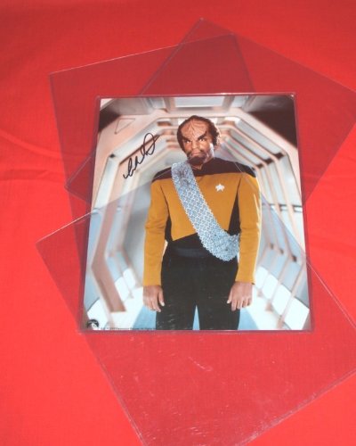 HARD PLASTIC 8"x 10" PHOTO TOPLOADER SLEEVES - Pack Of 10