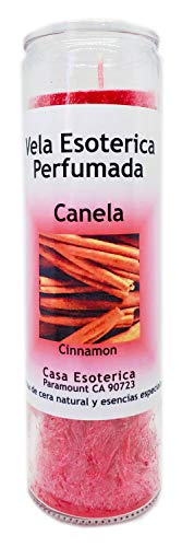 Indio Products Cinnamon Candle (Canela)-Spiritual Magick Spell Esoteric Palm Wax Candle #TOP9