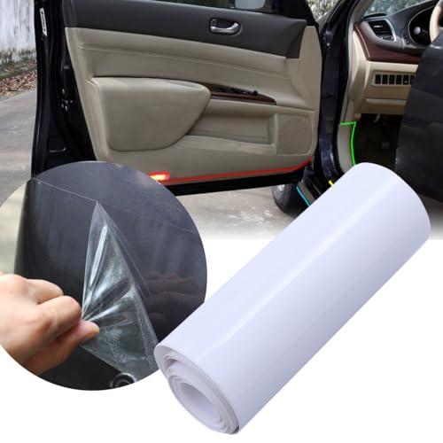 WOFASHPURET Lackschutzfolie Transparent, 300 x 10cm Selbstklebende Lackfolie, Autoschutzfolie Folie Fahrzeug Schutzfolie Auto Schutzfolie Anti Kratzer Folie für Auto, Motorhaube, Fahrrad., 3.93 €
