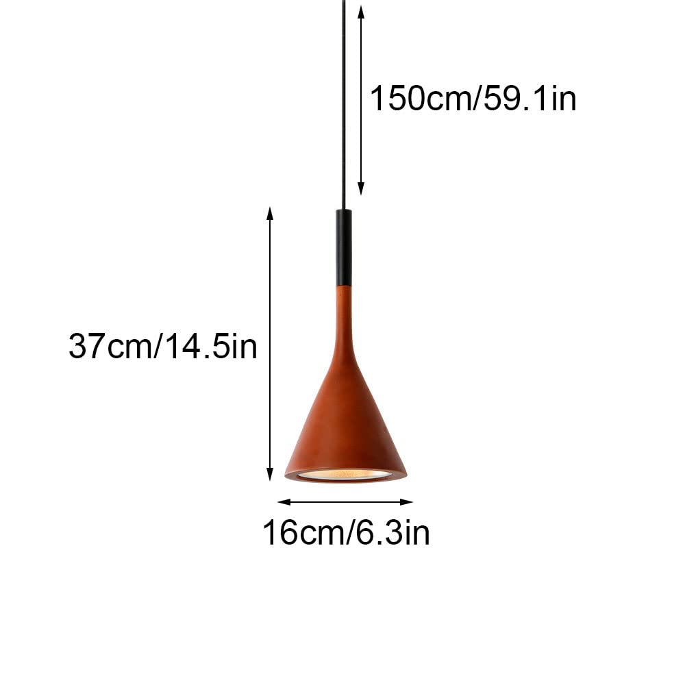 Nordic Macaron Kleuren Trompet Hanglamp Armatuur Moderne Creativiteit Metalen Hanglamp Kleurrijke Aluminium Kroonluchters - Rood Verstelbare Keuken Eiland Licht Plafondmontage Armatuur