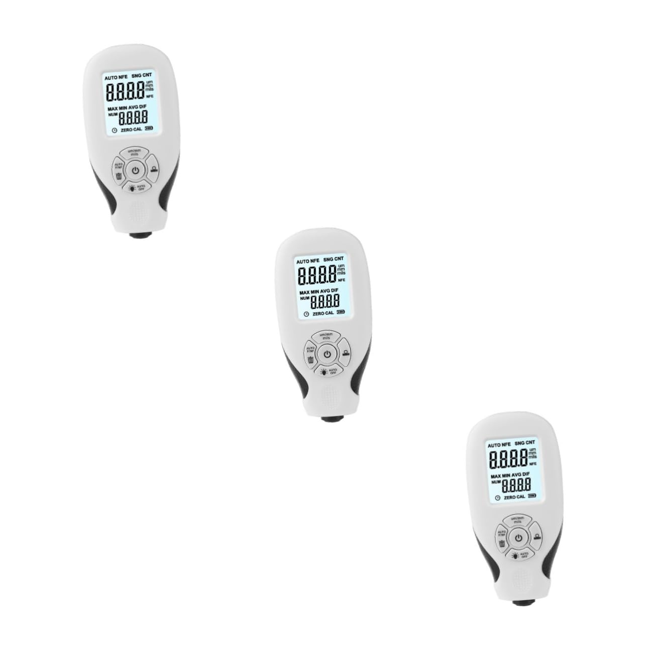 Ciieeo Portable Digital Thickness Gauge Automotive Paint Coating Tester for Non Destructive Measurement Compact and Lightweight Design for Easy Carrying Garages and