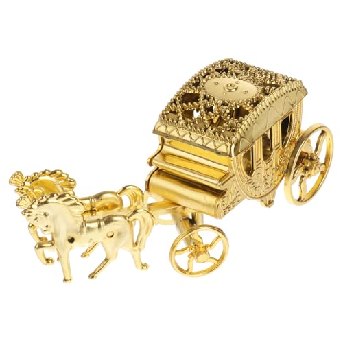 Dragées de Mariage Carrosse Royal Doré pour Fêtes