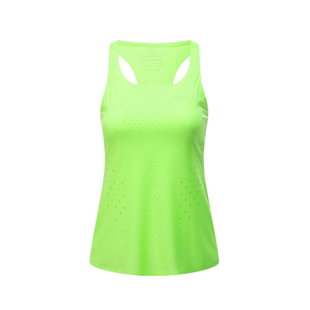 ZBDP (S-XXL) Gilet da maratona ultra peso da donna ad asciugatura rapida foro yoga esercizio allenamento senza maniche camicia sportiva canottiera fitness