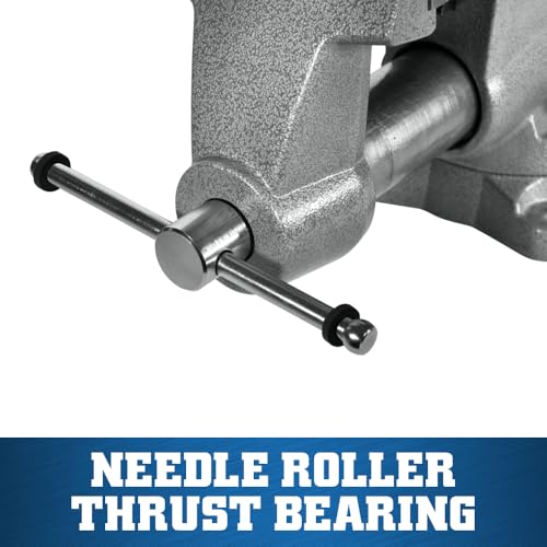 Image of Wilton Mechanics Pro Bench Vise, 6-1 /2 inch Jaw Width, 6 inch Jaw Opening, 4-3 /8 inch Throat (Model 865M)