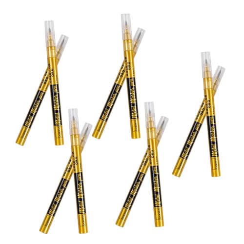 LIGHTAOTAO 10 St Oljebaserade Tuschpennor Fina Oljefärgspennor Fina Spetspennor Konstnärsmaterial Vattentäta Vattenbaserade Färgpennor Vattenpennor Kalligrafipennor Akvarellmarkörer