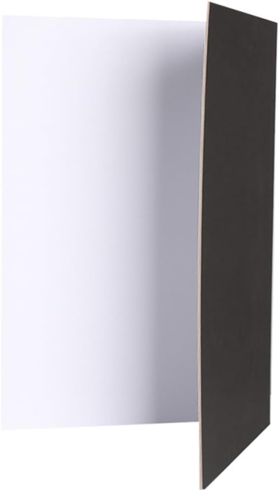 Thickened Cardboard Photography Reflector Board White Black for Studio