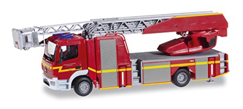 Preisvergleich Produktbild Herpa 092036 - Mercedes-Benz Atego Metz Drehleiter XS, Feuerwehr Schenefeld