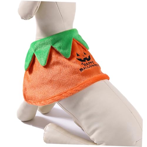 Disfraz Halloween Capa para Mascotas Talla S Naranja miniatura 3