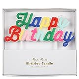 Meri Meri 45-2099 Multi Happy Birthday Candle Novelty