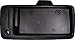 APDTY 112812 Exterior Rear Right Cargo Door Handle License Plate Bracket Holder Black Plastic Fits 1996-2015 Chevy Express or GMC Savana 1500 2500 3500 Van (Replaces 25989400, 15167638, 15269298)