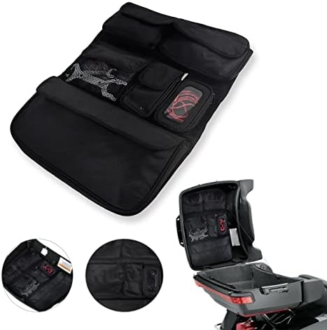 Saddlemen Organizzatori Interni Per Selle E Bauletti – Set Tasche Per Modelli Harley Touring 1993-2013, Aftermarket Con Adesivo 3M (Colore: A)