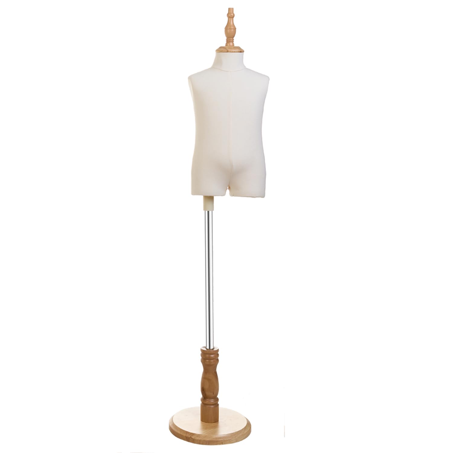 1 Kid Dress Form Mannequin with Wood Stand
