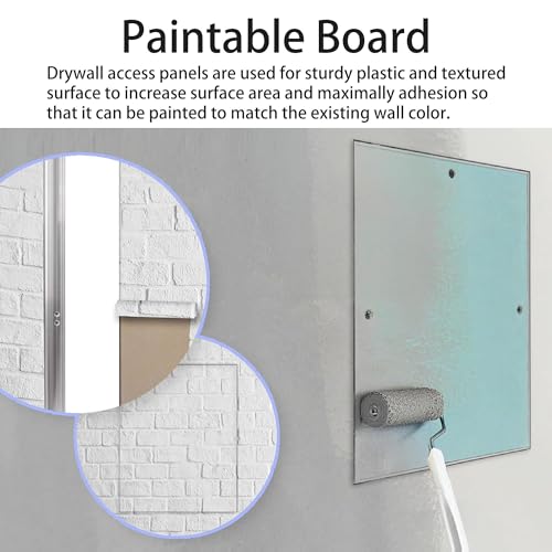 Porte murale encastrée robuste 30x32 po avec couvercle amovible - 8