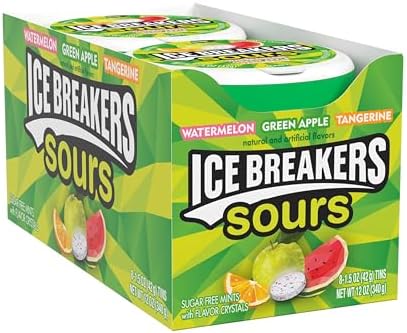 Ice Breakers Sours Sugarfree Mints - 42 Gm