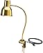 CFS HL8185GC00 FlexiGlow Aluminum Single Arm Heat Lamp with Clamp, 4" Base Diameter x 24" Height, Gold